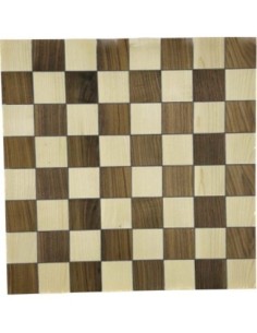 Inlayed Sycamore and American Walnut chessboard